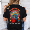 Personalized Superhero Shirt for Mom with Kids Gift Idea