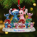 Personalized Acrylic Family Ornament Christmas Gift 2025 Ornament GradoCreations