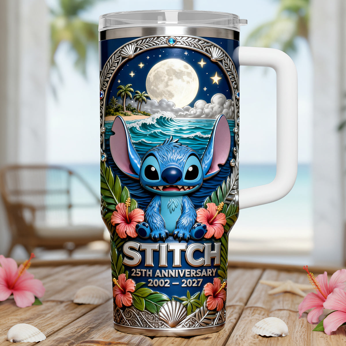 Personalized 25th Anniversary Tumbler with Straw - Gift for Movie Fans