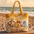 Personalized Quilted Tote Bag Disney Movie Gift for Fans Quilted Tote Bag GradoCreations
