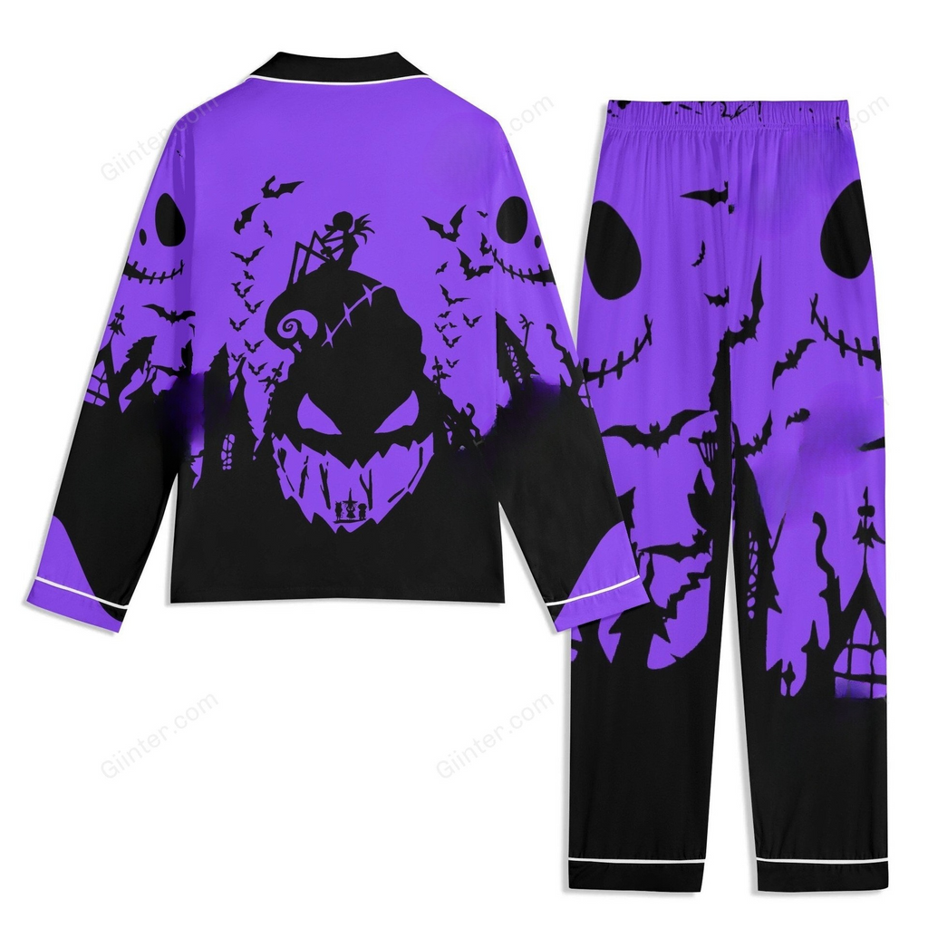 Personalized Spooky Pajamas Custom Name Halloween Christmas Gift