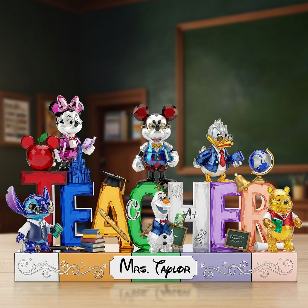 Personalized Acrylic Plaque Custom Name Gift for Teacher
