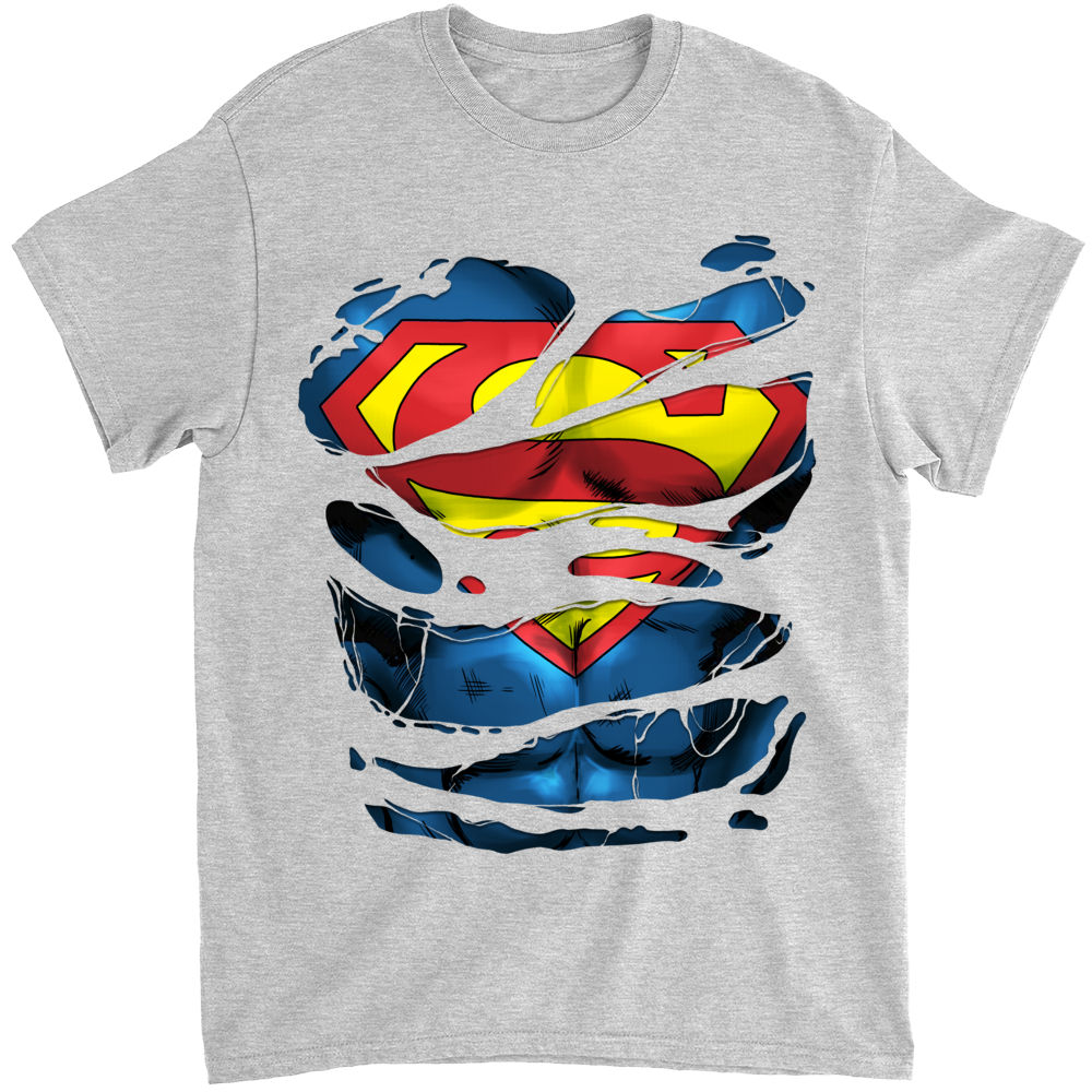 Personalized Superhero Dad Shirt Gift for Father's Day