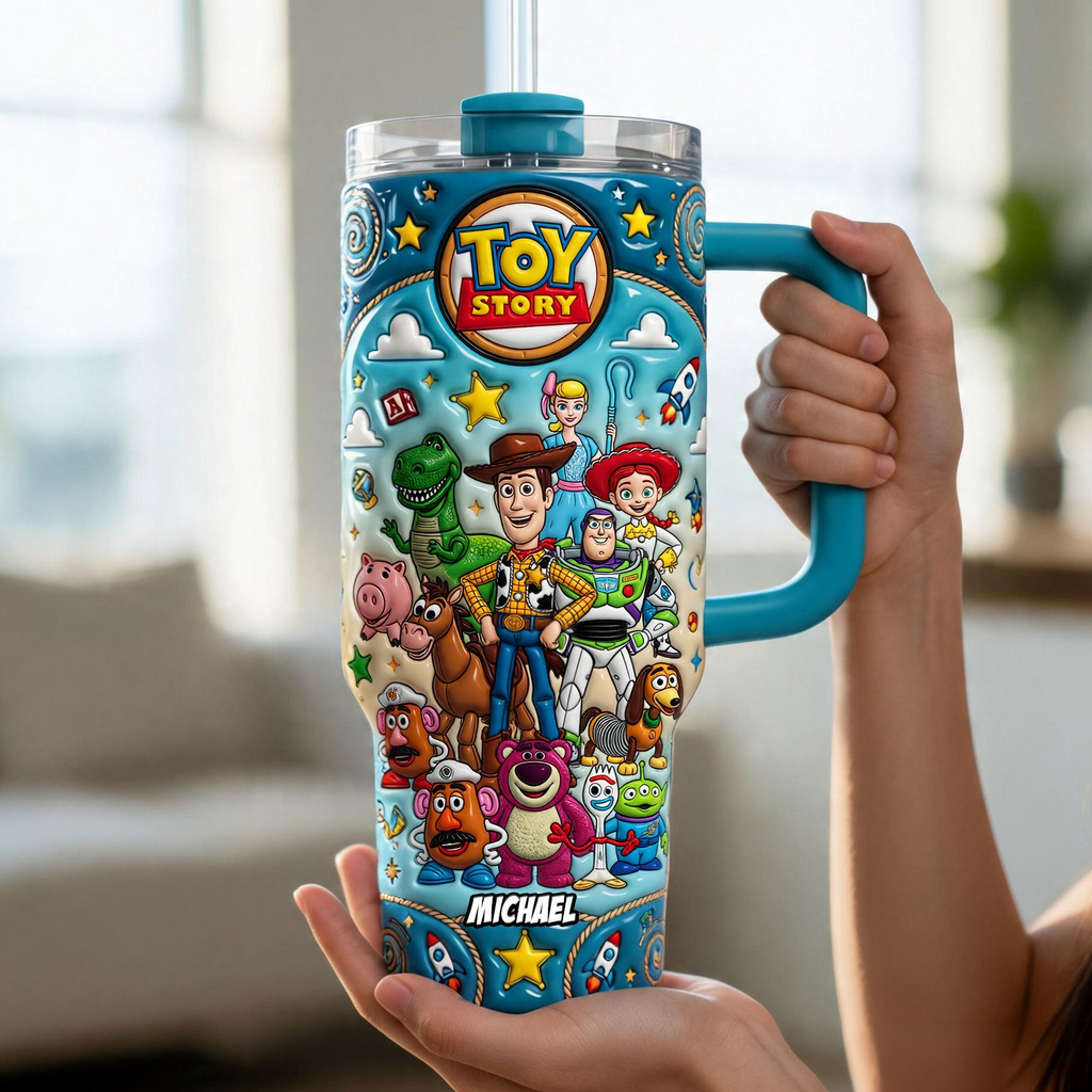 Personalized Toy Story Tumbler Customized Gift for Kids
