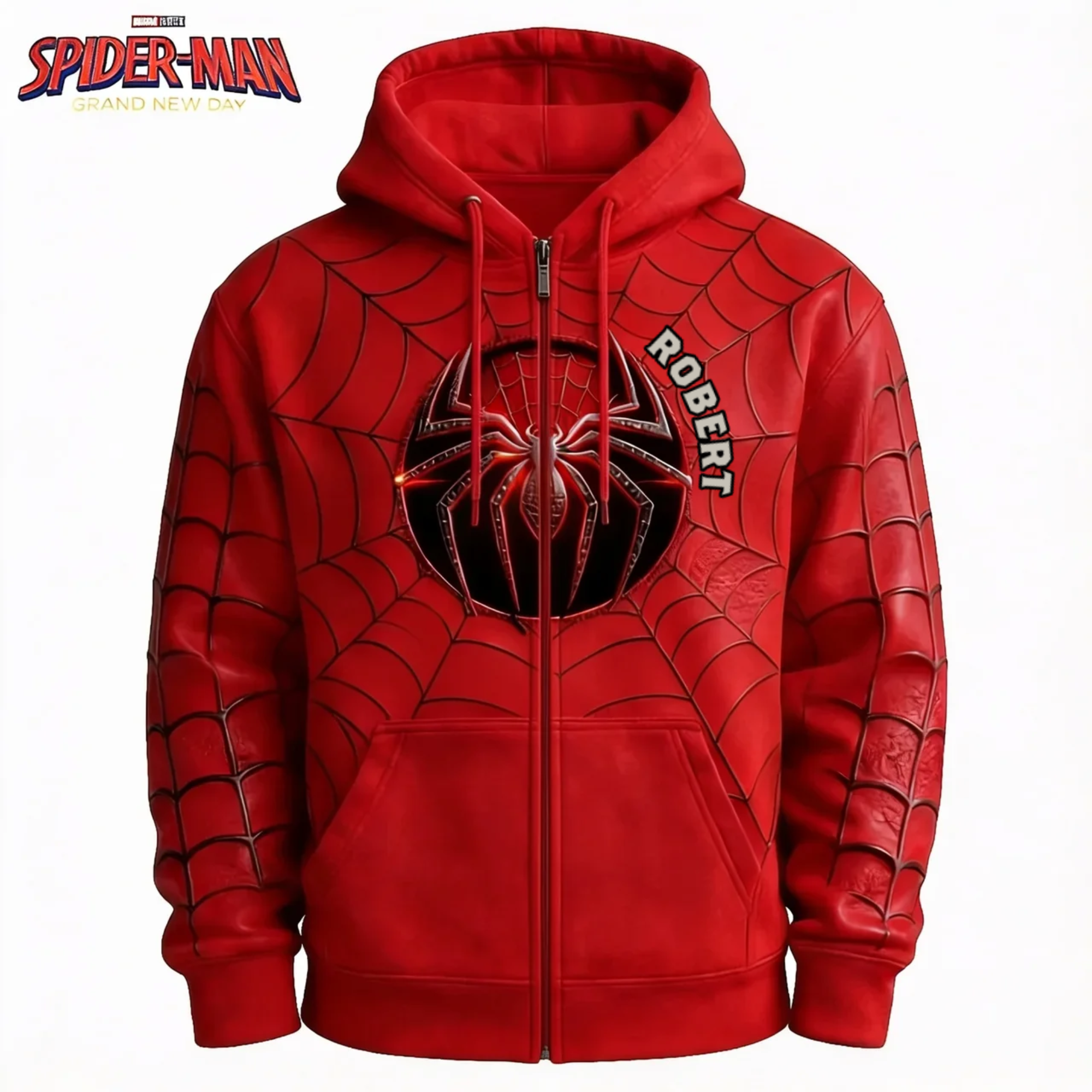 Personalized Red Spider-Man All Over Shirt Gift for Movie Fans AOP Shirt GradoCreations