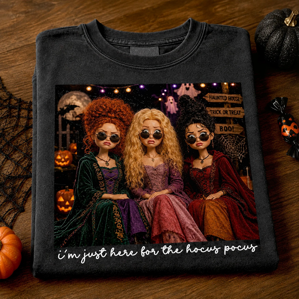 Funny Witch Halloween Costume T-Shirt Gift for Her Cotton Apparel GradoCreations