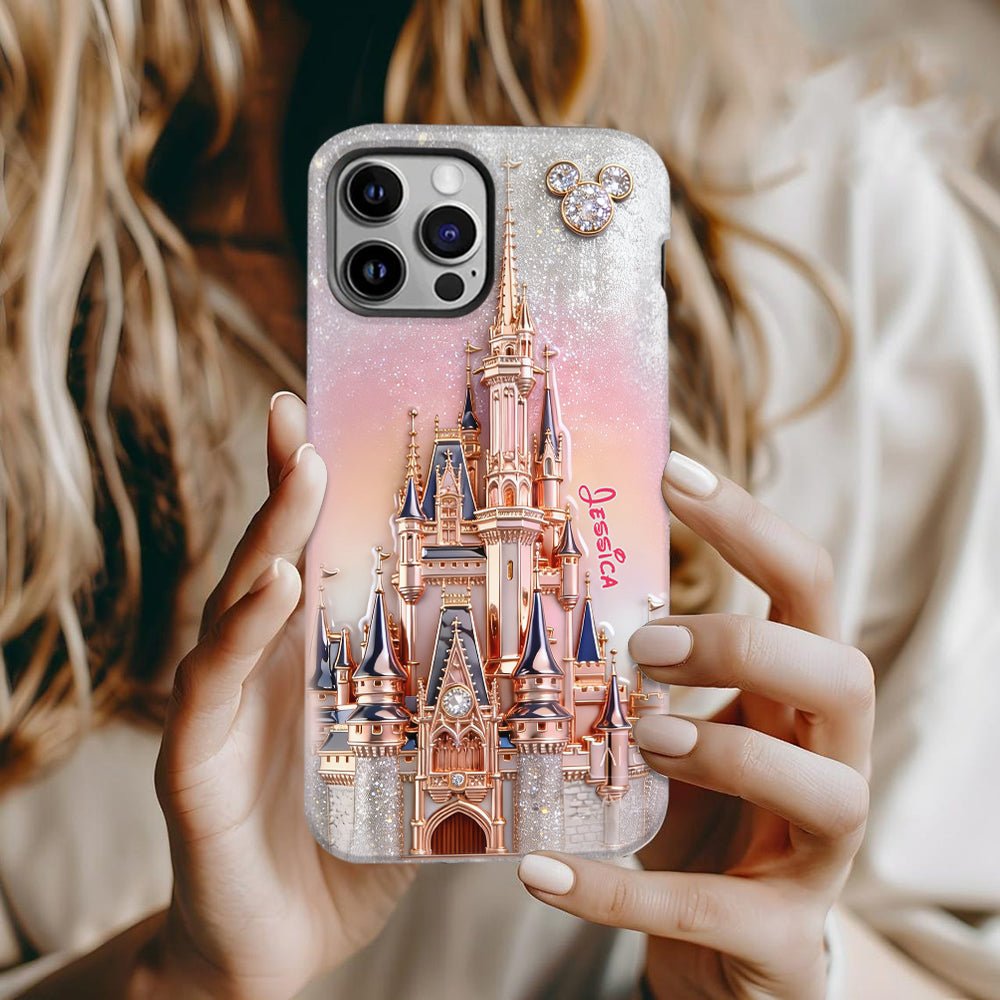 Personalized Magical Castle Phone Case Gift for Her