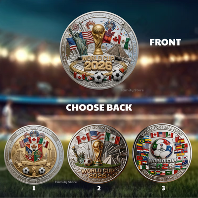 2026 World Cup Commemorative Coin Collectible Gift for Fans Coin GradoCreations