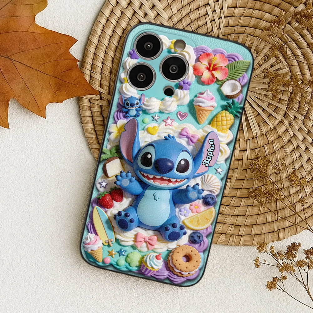 Personalized Phone Case Custom Name Gift with 3D Design Phone Case GradoCreations