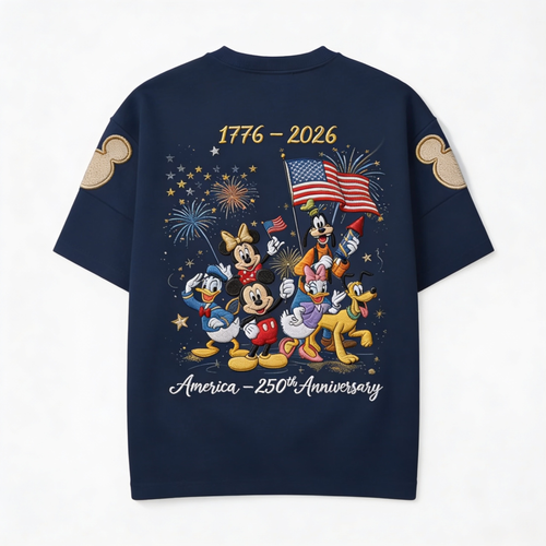 Personalized 250th Anniversary All Over Shirt for Movie Fans - Independence Day Gift AOP Shirt GradoCreations