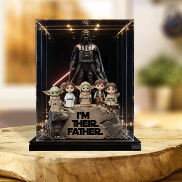 Personalized Acrylic Plaque I'm Their Father Gift for Dad, Movie Fans