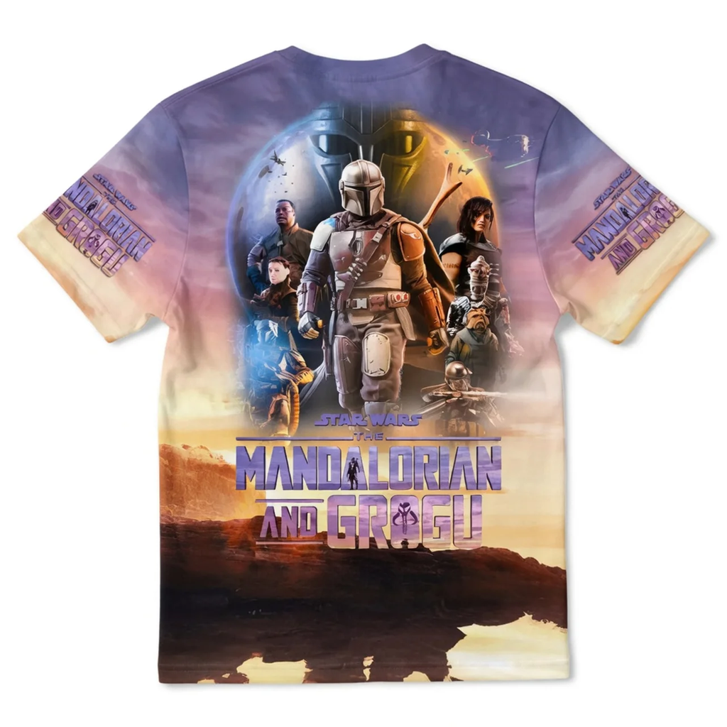 Personalized Star Wars AOP Shirt for Movie Fans - Custom Gift