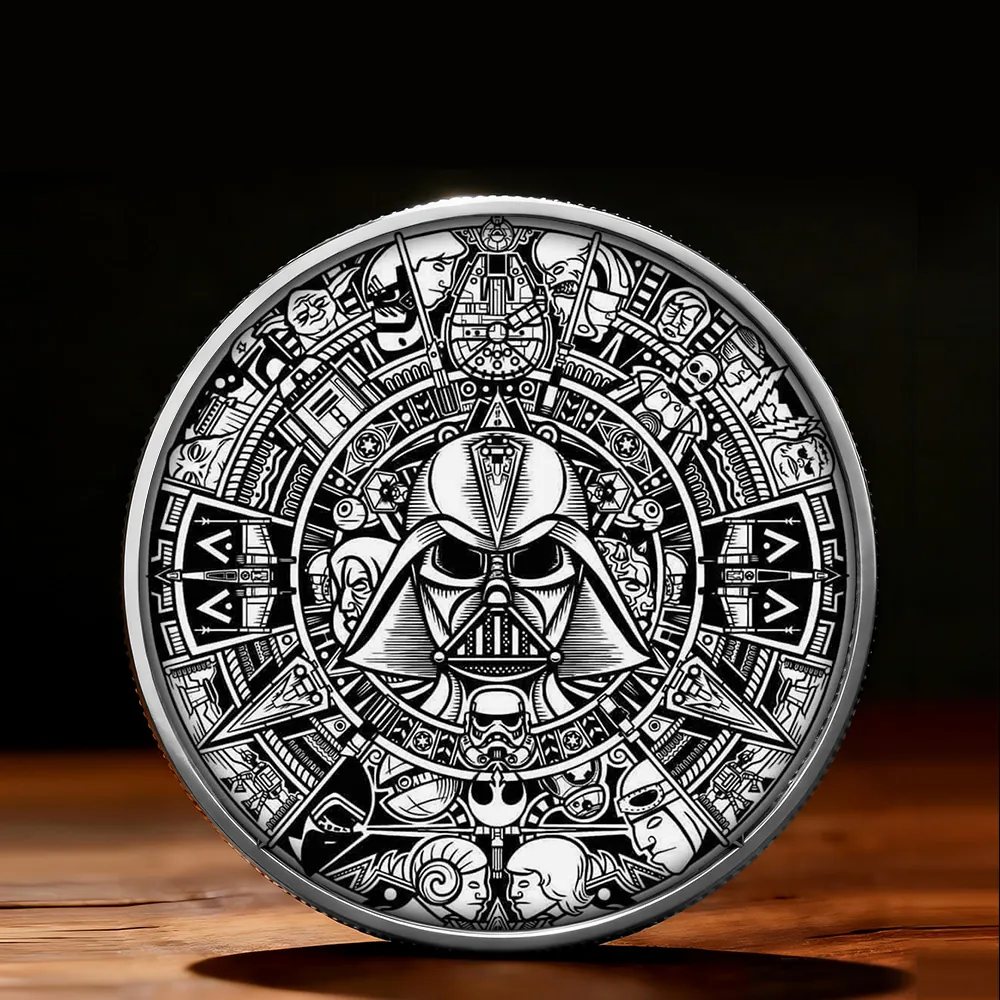 Personalized Galaxy Star Commemorative Coin Gift for Movie Fans