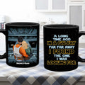 Personalized Black Mug with Star Wars Quote for Couples Gift