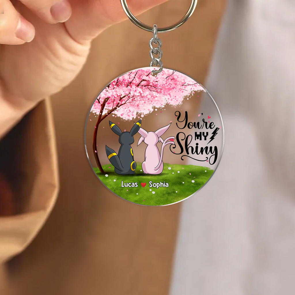 Personalized Acrylic Keychain I Choose You Gift for Couple