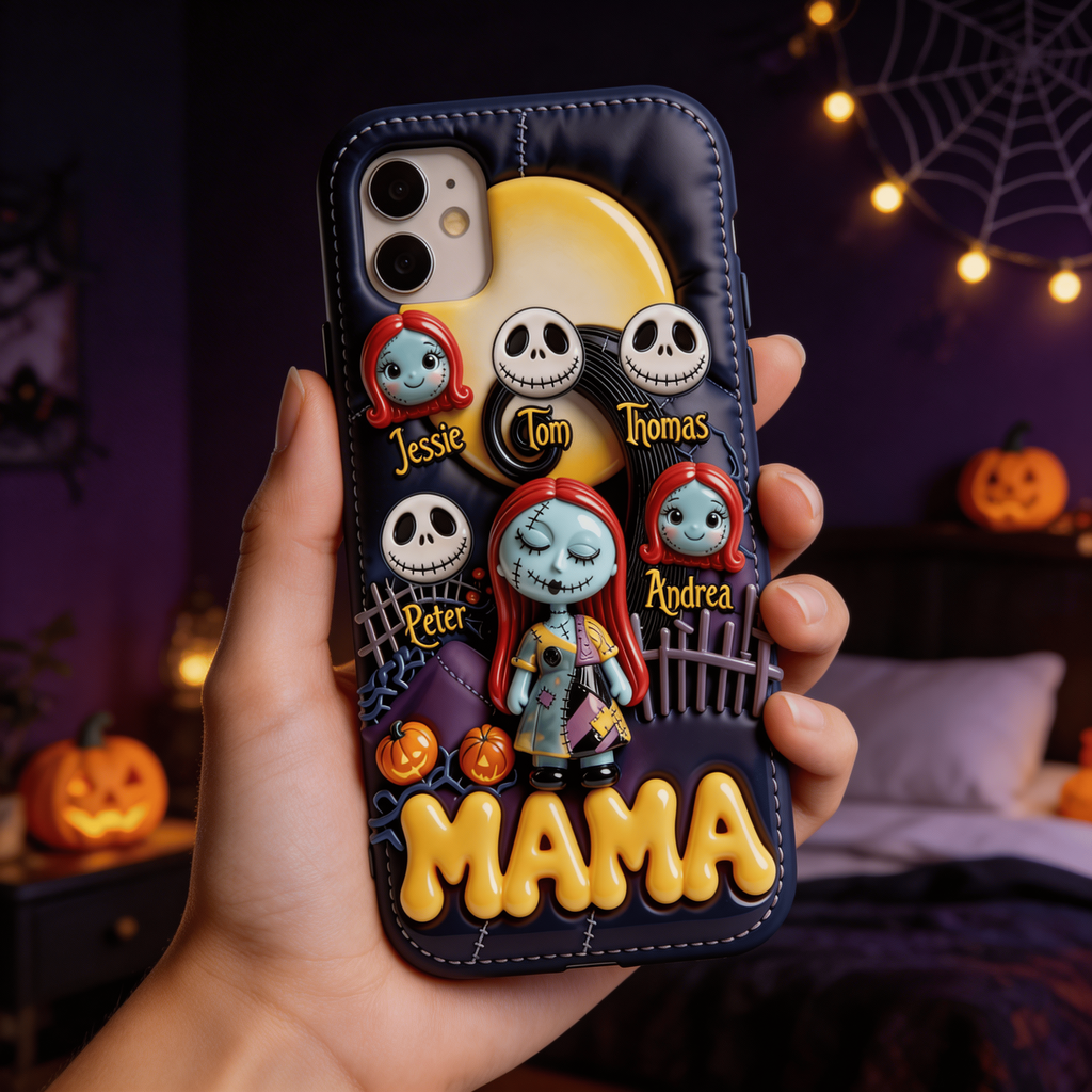 Personalized Spooky Mother Of Nightmares Phone Case Gift for Mom