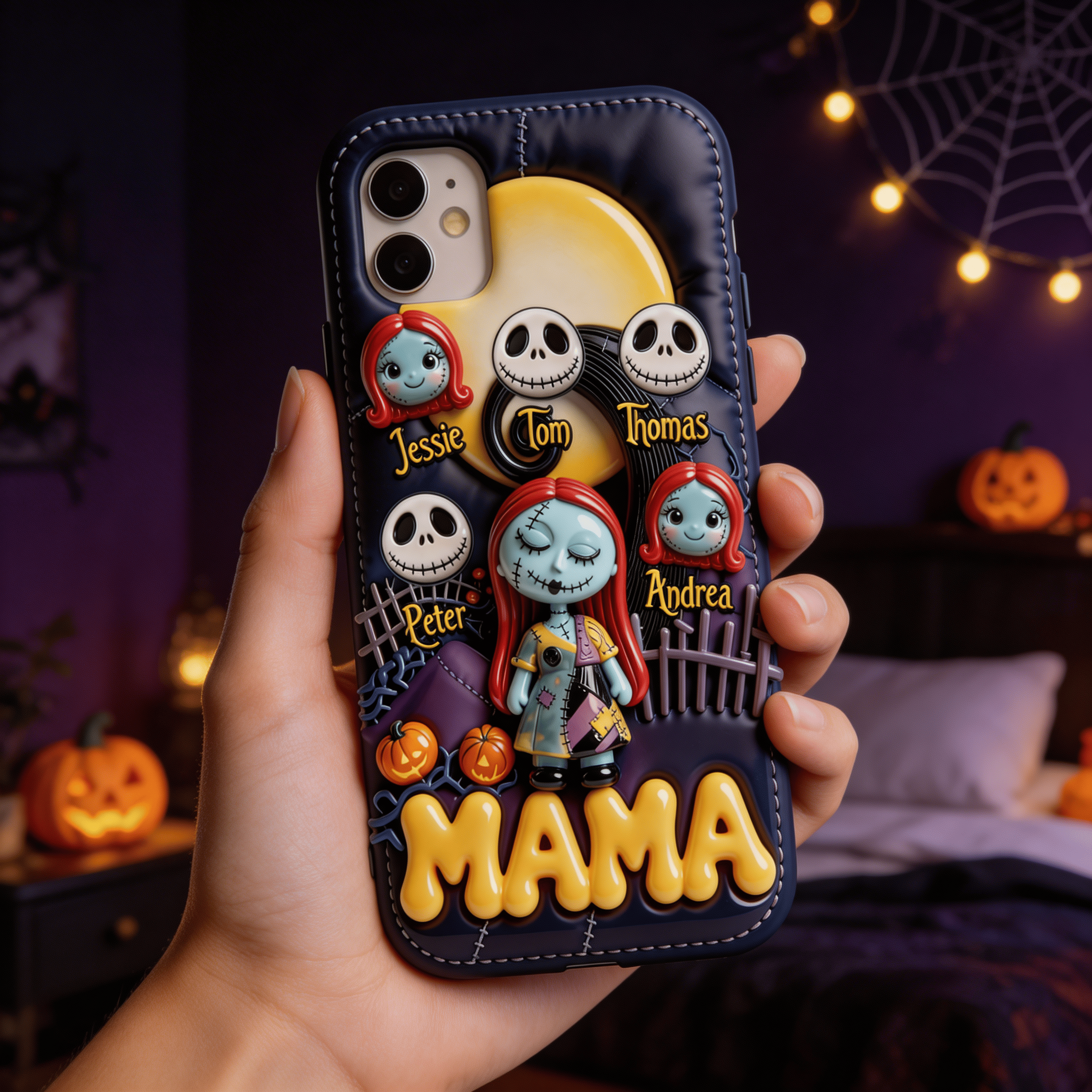 Personalized Spooky Mother Of Nightmares Phone Case Gift for Mom