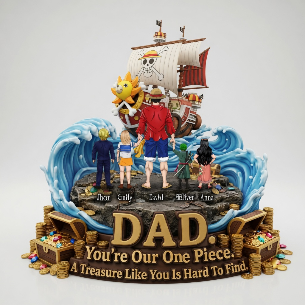 Personalized Acrylic Plaque Gift for Dad - Unique Home Decor