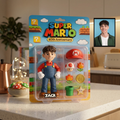 Personalized Super Mario 40th Anniversary Acrylic Plaque Gift for Movie Fans