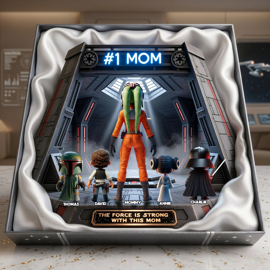 Personalized Galaxy Star Acrylic Plaque Gift for Mom | Movie Fans