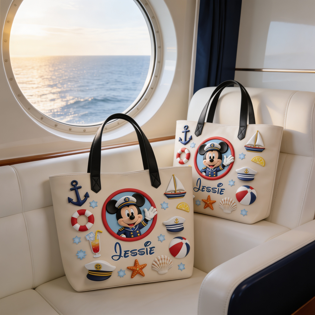 Personalized Movie-Themed Tote Bag Custom Name Gift for Fans