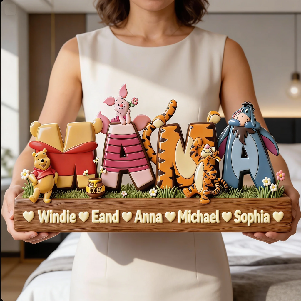 Personalized Acrylic Plaque Mama Gift for Mom, Movie Fans