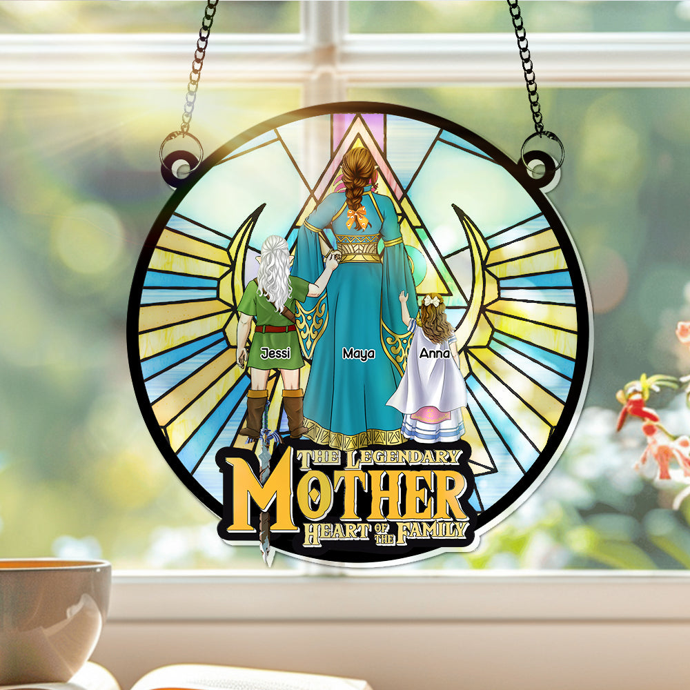 Personalized Legend Zelda Mom Suncatcher Gift for Mom