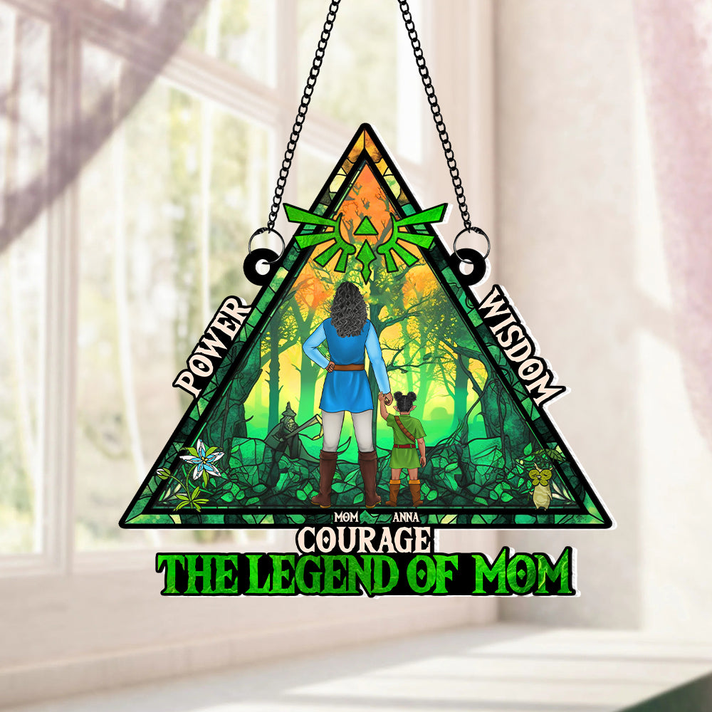 Personalized Legend of Zelda Window Hanging Suncatcher Gift for Mom