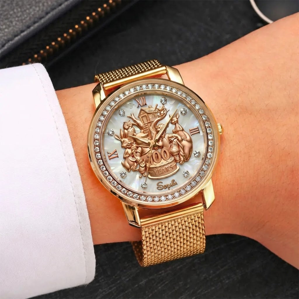 Personalized Disney Honey Bear Hand Watch Gift for Movie Fans