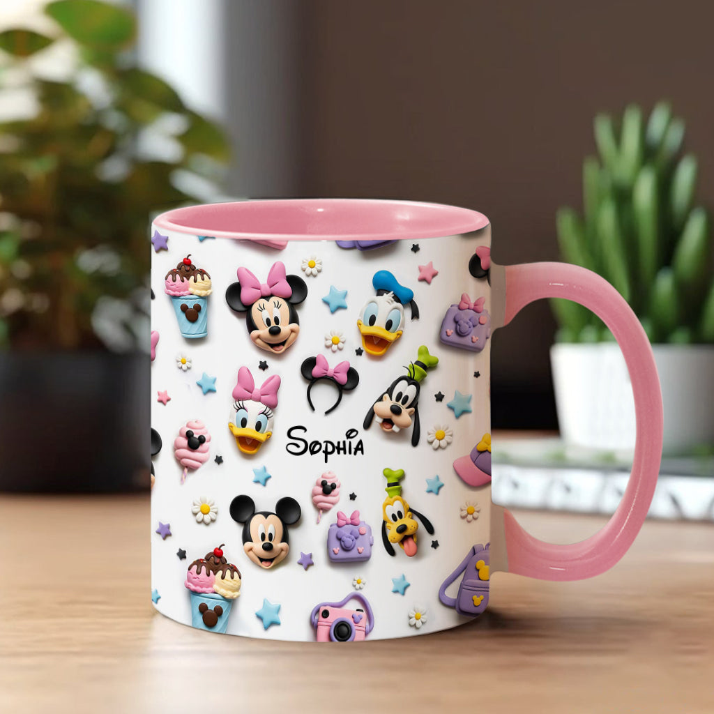 Personalized Disney Magic Mouse Mug Custom Name Christmas Gift