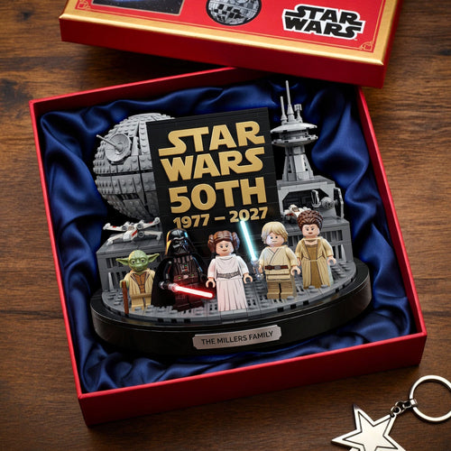 Personalized 50th Anniversary Acrylic Plaque Gift for Movie Fans Acrylic Plaque GradoCreations