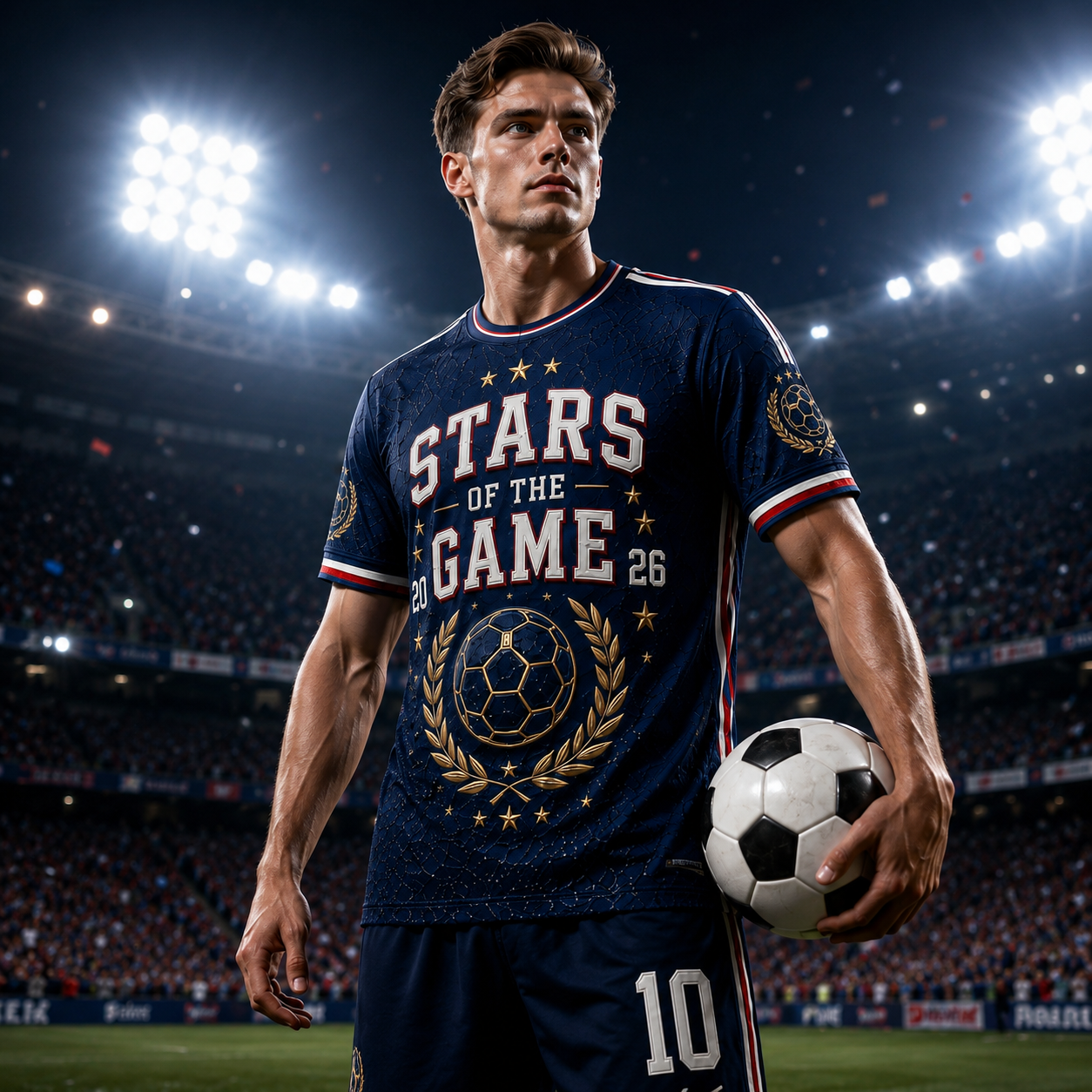 Personalized Soccer Jersey Stars Of The Game 2026 Gift for Sports Lovers