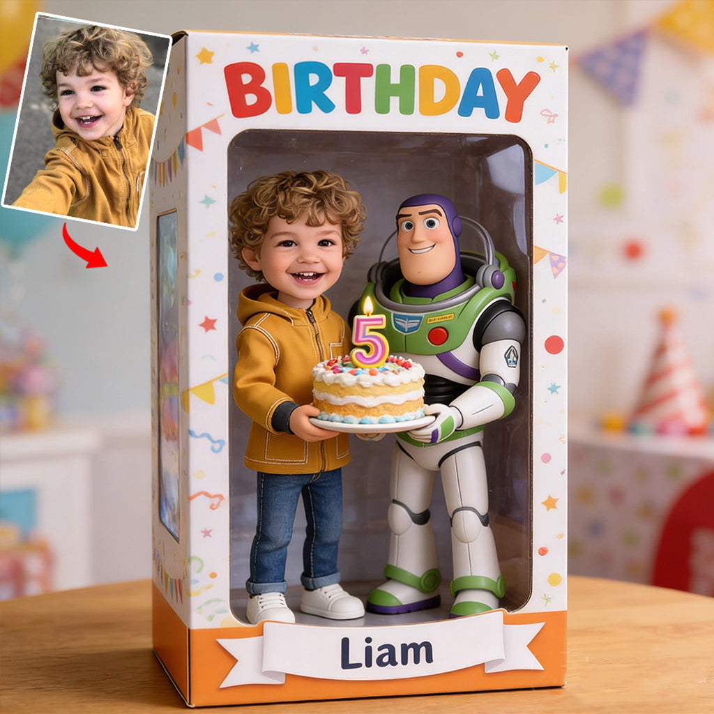 Personalized Acrylic Birthday Plaque for Kids Movie Fans