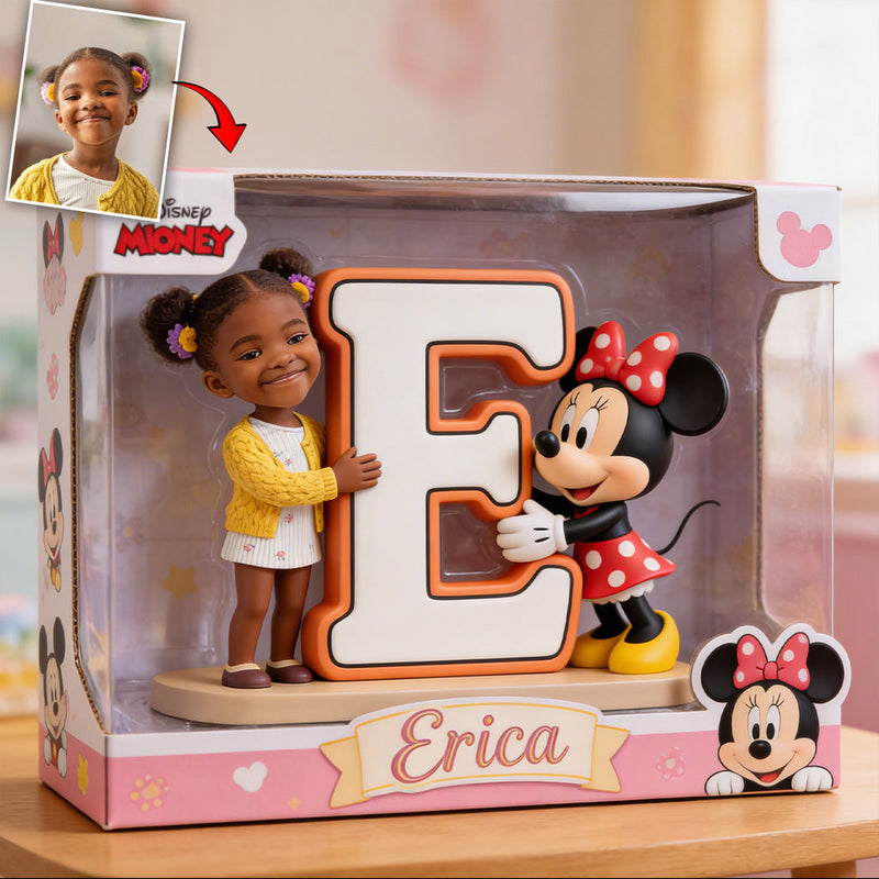 Personalized Acrylic Plaque with Alphabet for Kids - Movie Fans Gift