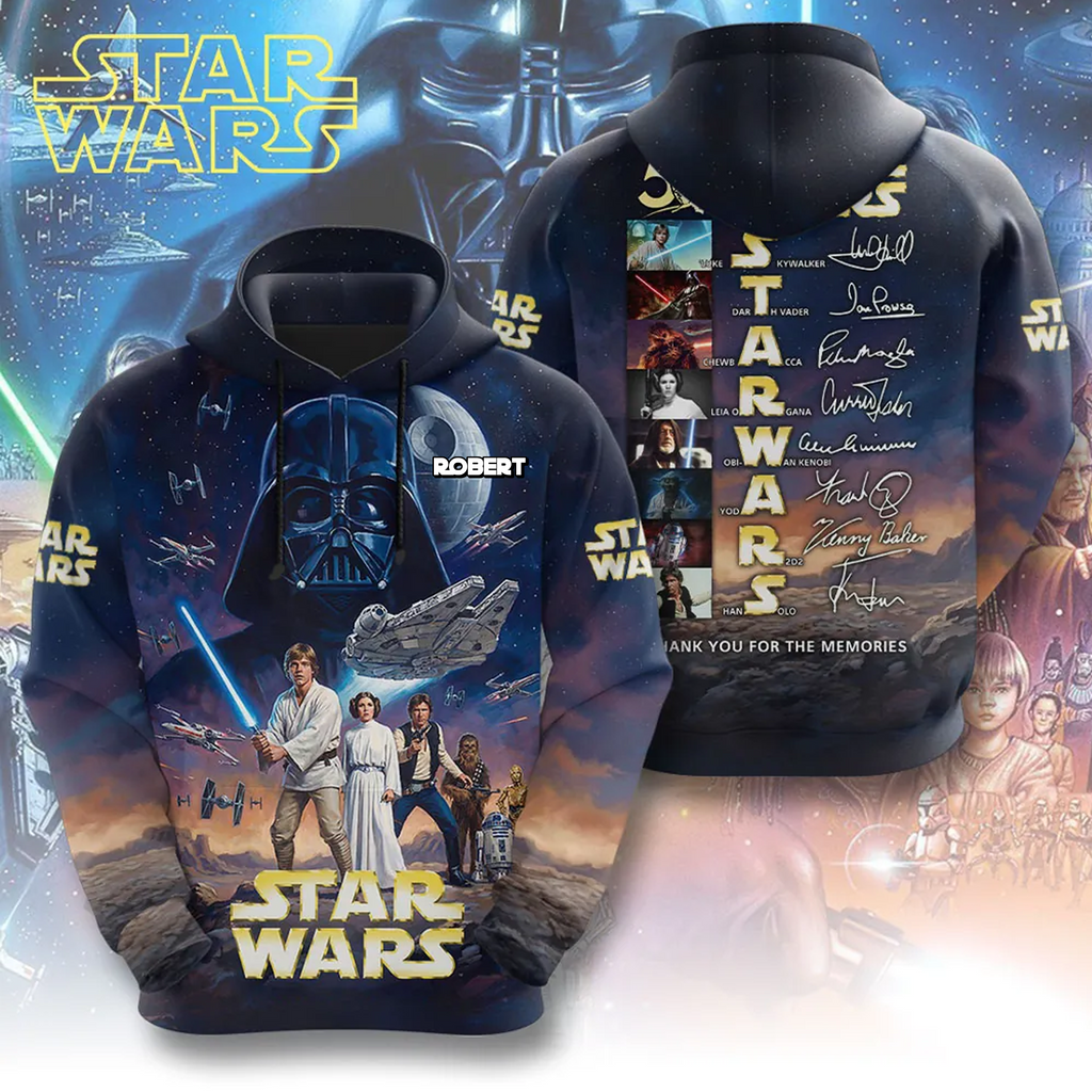 Personalized Star Wars All Over Shirt Gift for Movie Fans