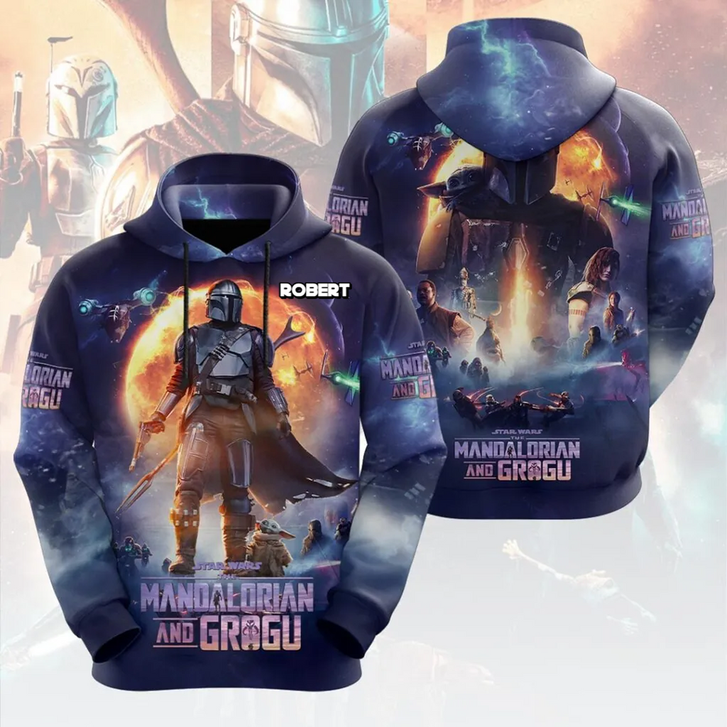 Personalized Galactic Tracker All Over Shirt for Movie Fans