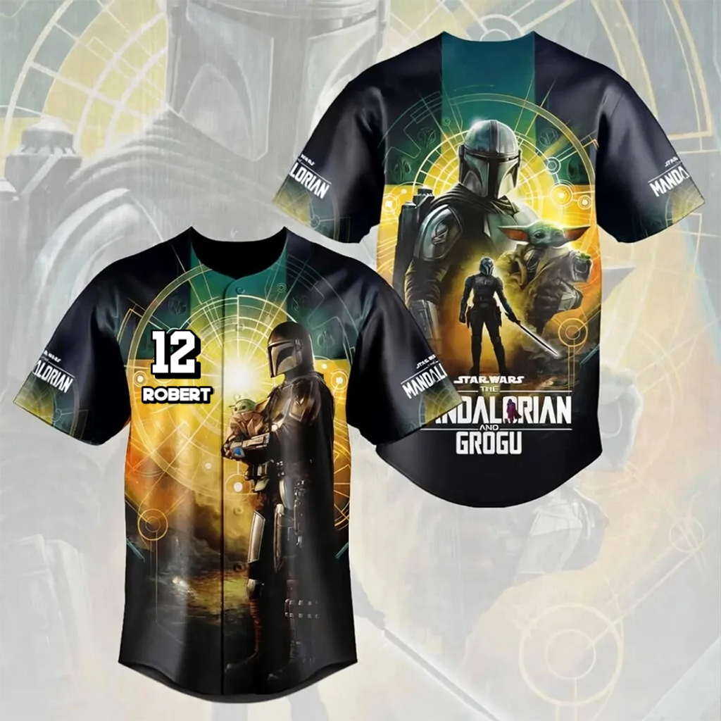 Personalized Star Wars Baseball Jersey Custom Adult Kid Gift for Movie Fans
