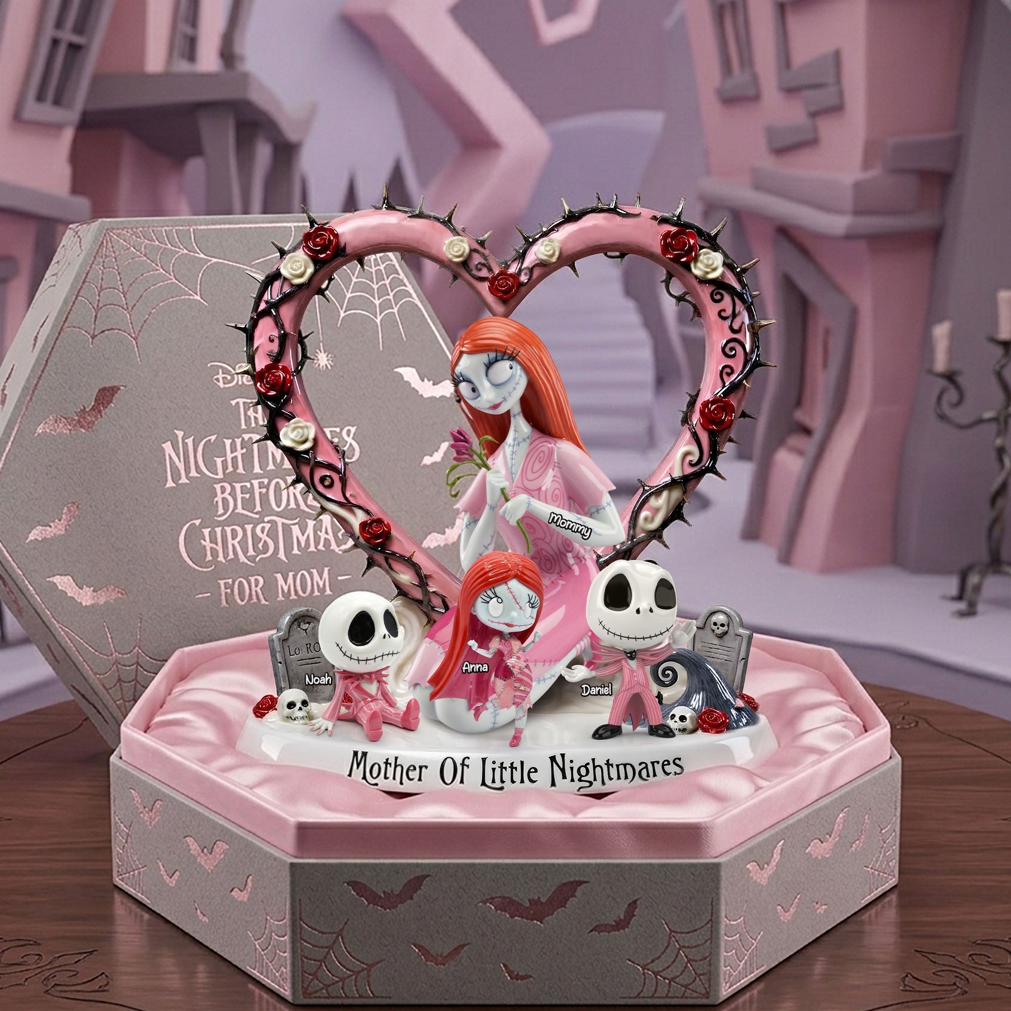 Personalized Spooky Acrylic Plaque Gift for Mom | Movie Fans
