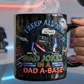 Personalized Color Changing Mug Dad Jokes Gift for Dad
