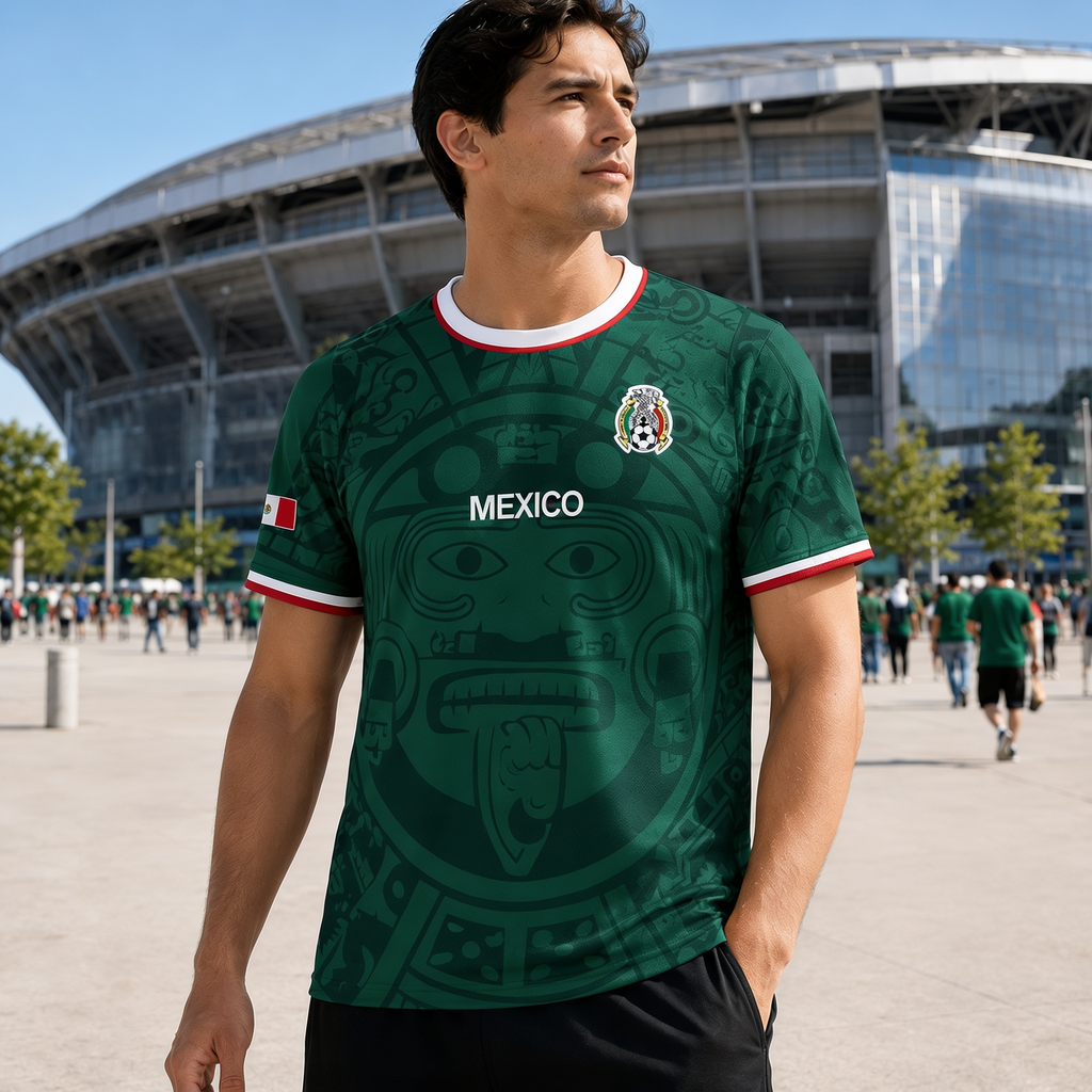 Personalized Mexico Soccer Jersey Custom Name 1998 World Cup Gift for Football Fans