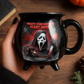Personalized Horror Cauldron Mug Custom Name Halloween Gift Cauldron Coffee Mug GradoCreations