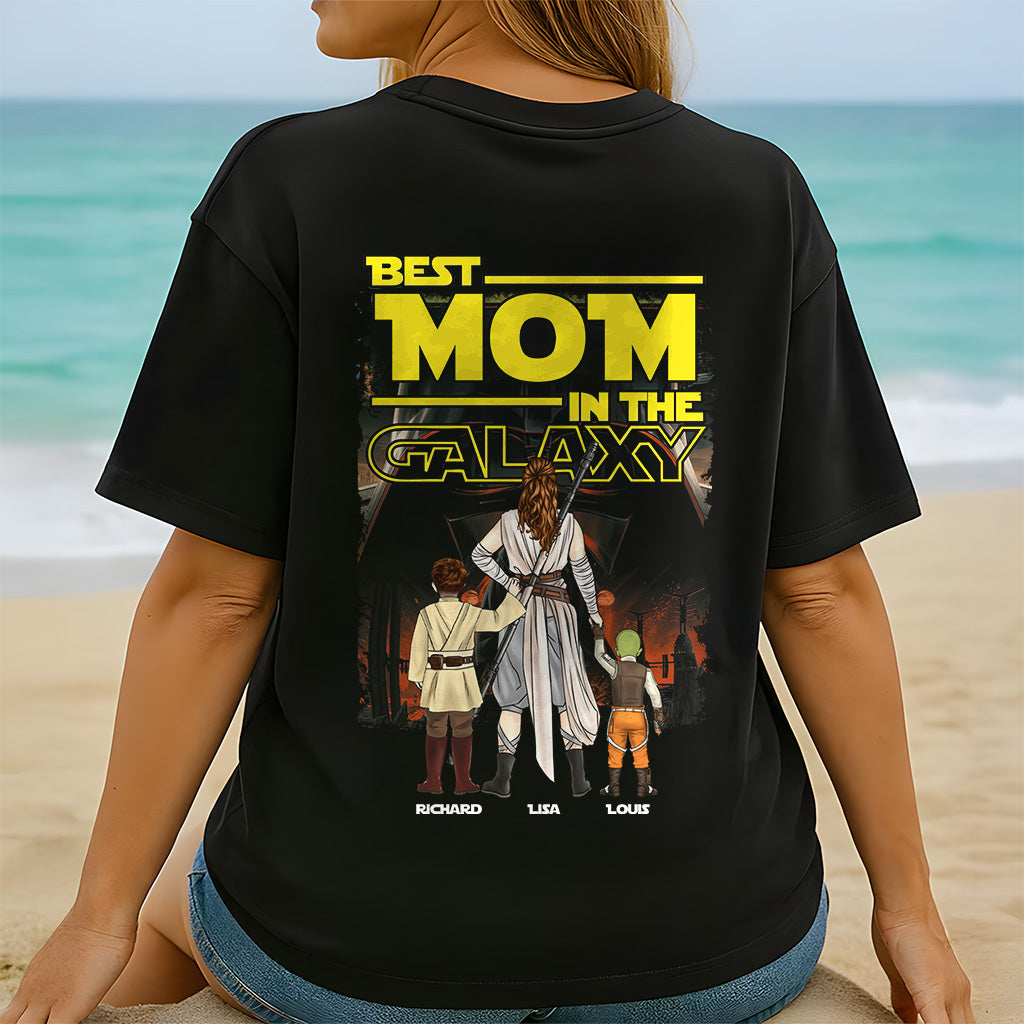 Personalized Best Mom In The Galaxy Shirt Gift for Mother's Day