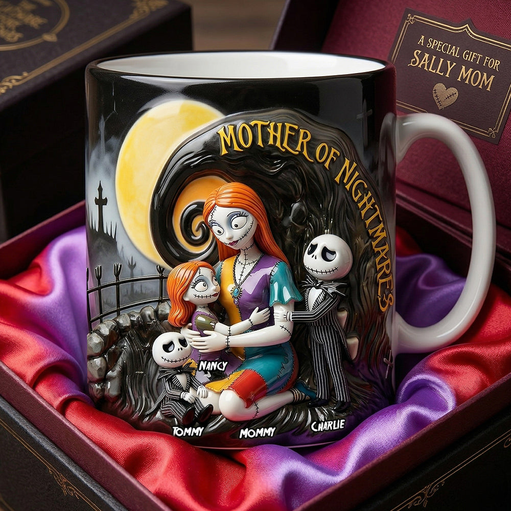 Personalized Mother Of Spooky Mug Gift for Mom | Unique Movie Fans Mug GradoCreations