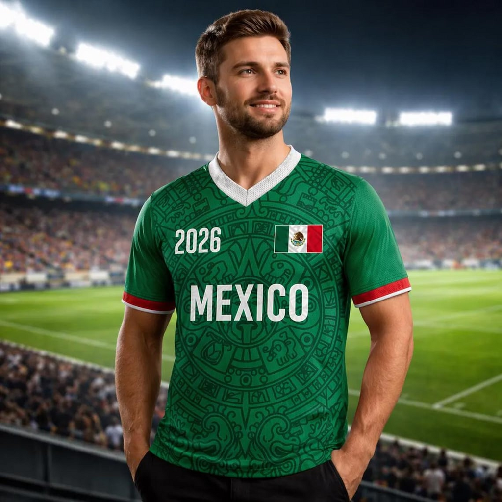 Personalized Mexico Soccer Jersey for 2026 World Cup Gift for Fans