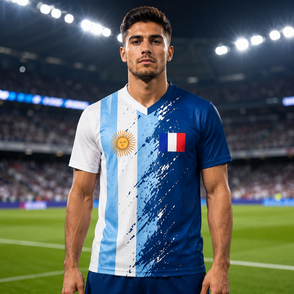 Personalized Soccer Jersey Custom Name for Football Fans Gift