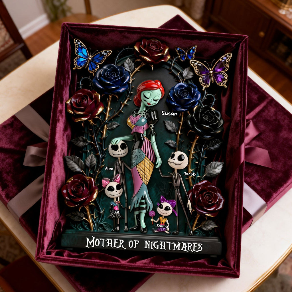 Personalized Acrylic Plaque Gift for Mom Halloween Decor Acrylic Plaque GradoCreations