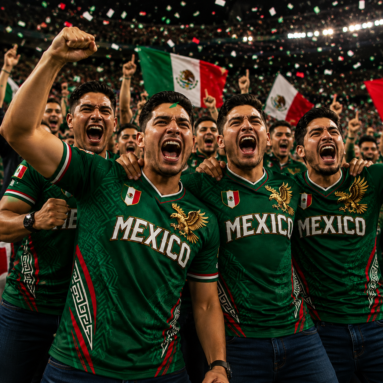 Personalized Mexico Soccer Jersey Custom Name 2026 Gift for Fans