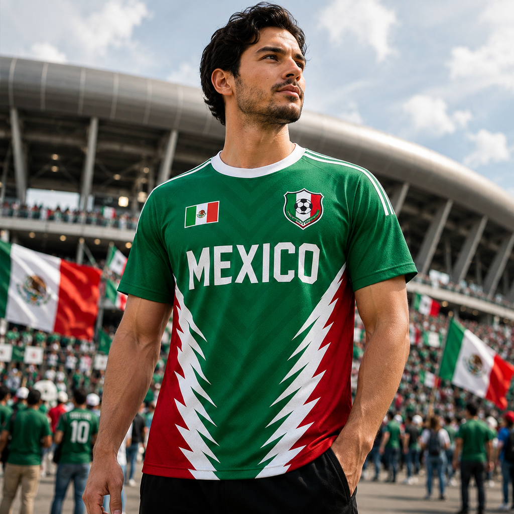 Personalized Soccer Jersey Mexico 2026 - Custom Name Gift for Football Fans