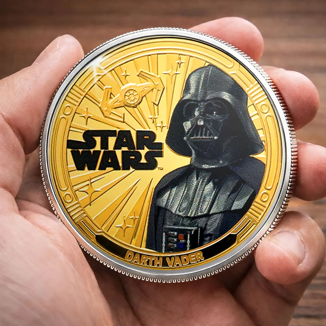 Personalized Star Wars Commemorative Coin for Movie Fans Gift