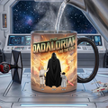 Personalized Color Changing Mug Dadalorian Gift for Dad